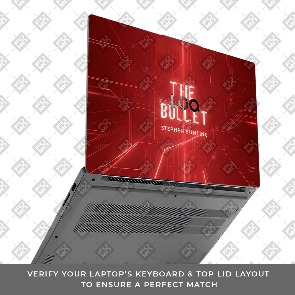 The Bullet Lenovo LOQ Essential 15IAX9E 3D Laptop Skin