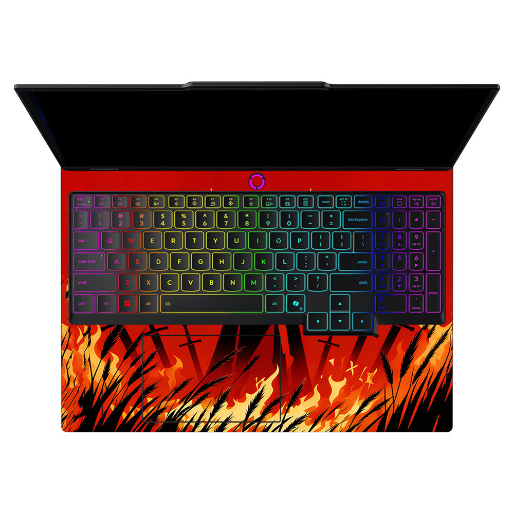 Knight of Flames Lenovo Legion 5 15AHP10 3D Laptop Skin