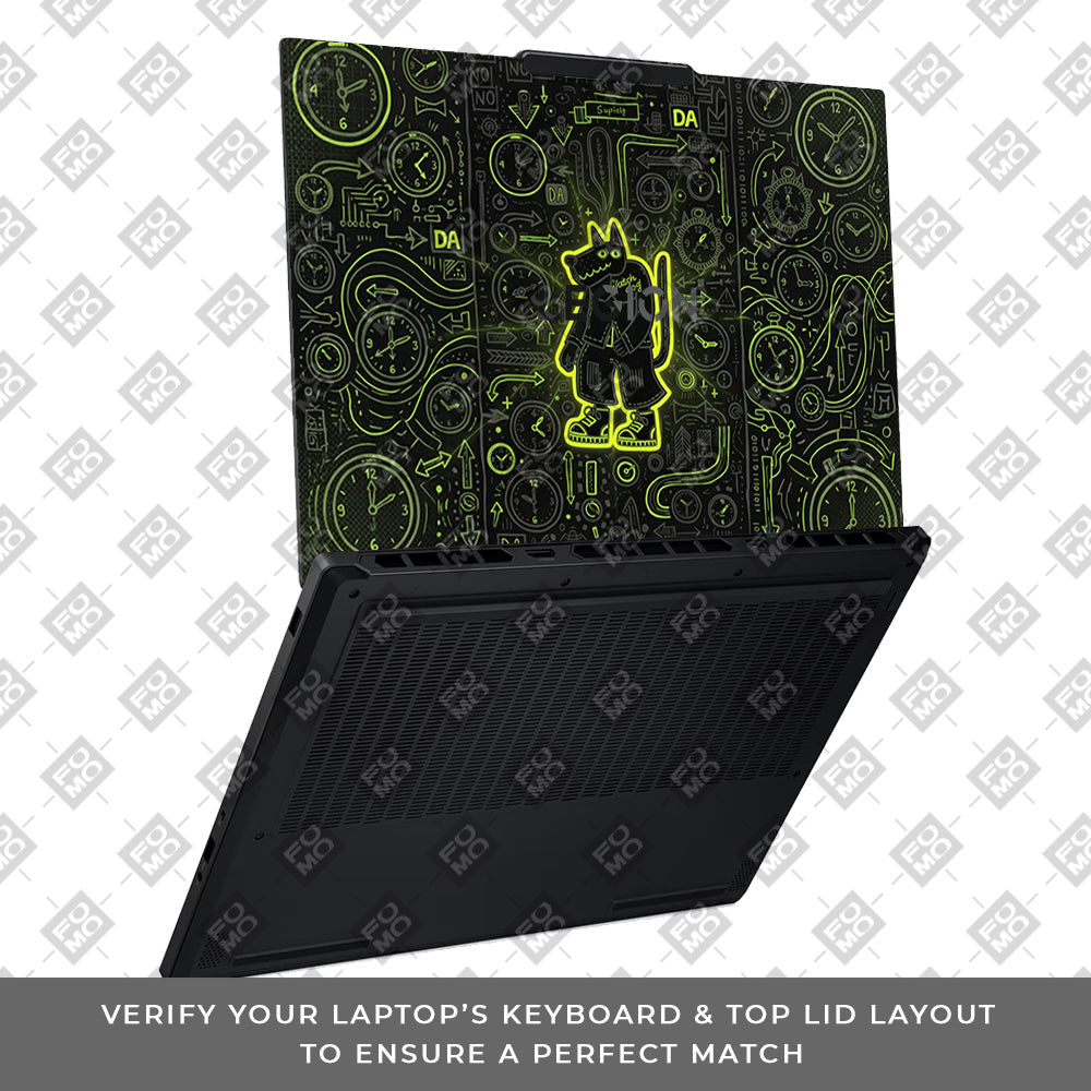 Watch Dog Alert Lenovo Legion 5 15AHP10 3D Laptop Skin