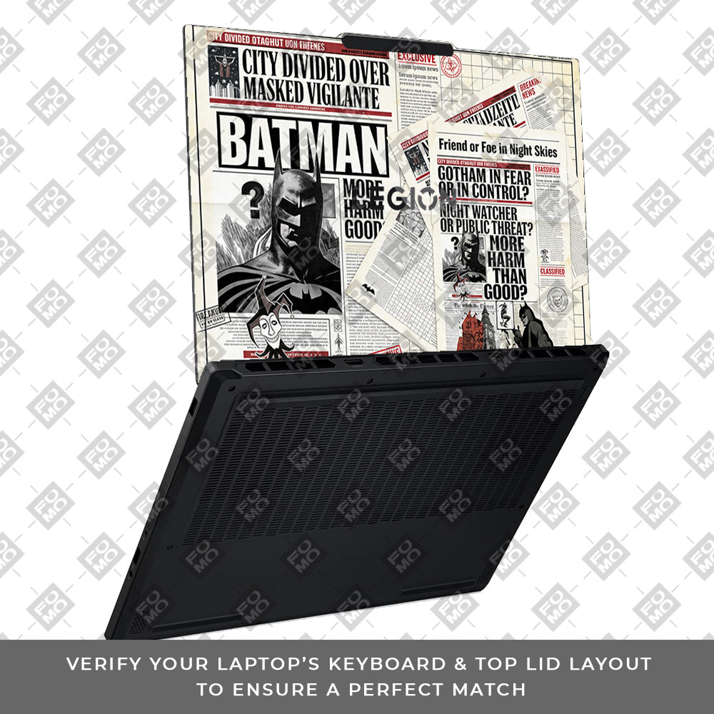 Batman Gotham’s Legacy Lenovo Legion 5 15AHP10 3D Laptop Skin