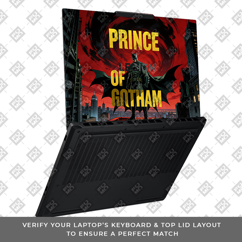Prince of Gotham Lenovo Legion 5 15AHP10 3D Laptop Skin