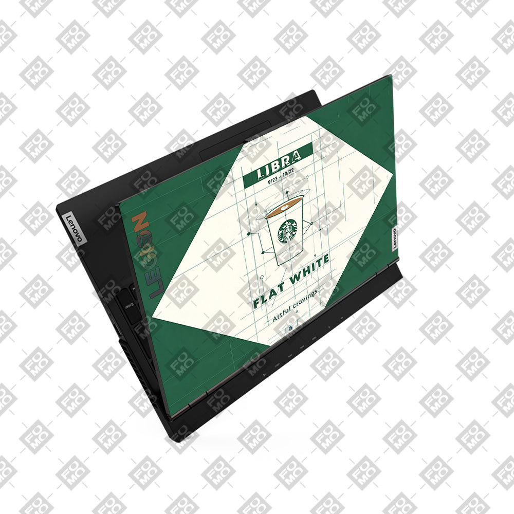 Libra Flat White Lenovo Legion 5 15ARH05 3D Laptop Skin