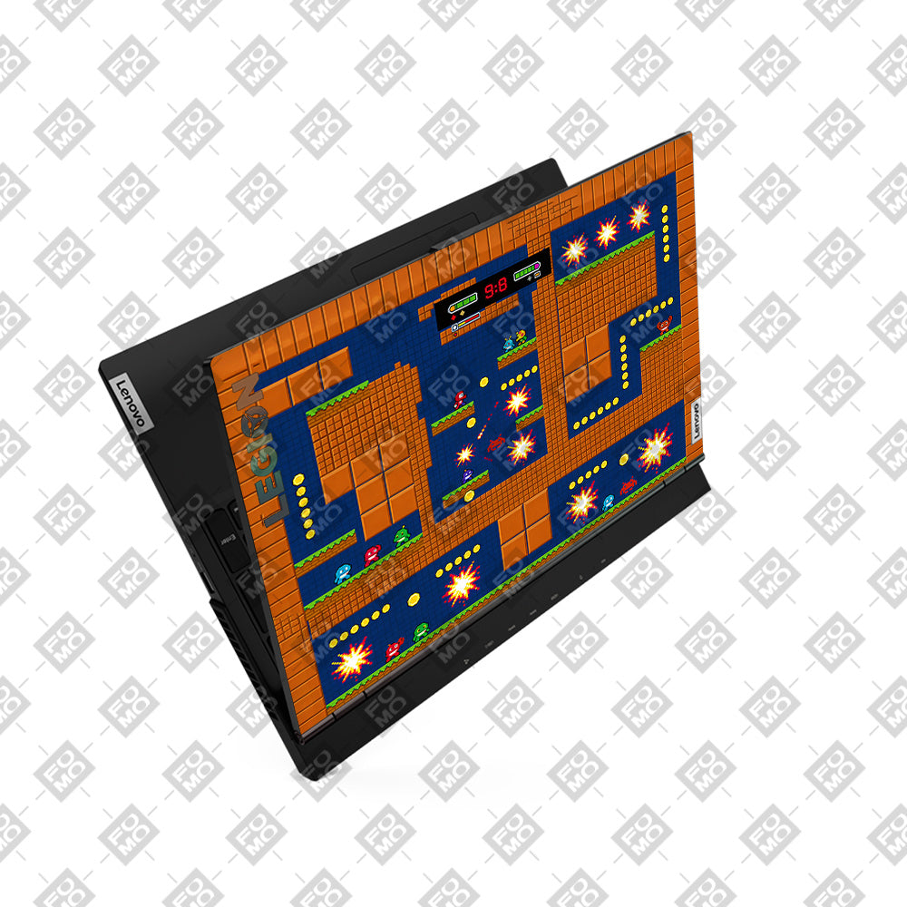 Pixelated Retro Arcade Lenovo Legion 5 15ARH05 3D Laptop Skin