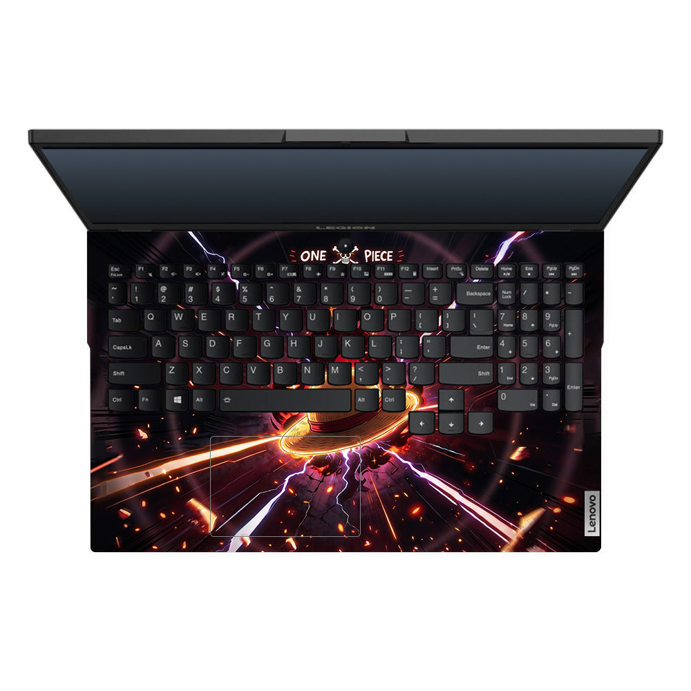 One Piece Fire Hat Lenovo Legion 5 15ARH05 3D Laptop Skin