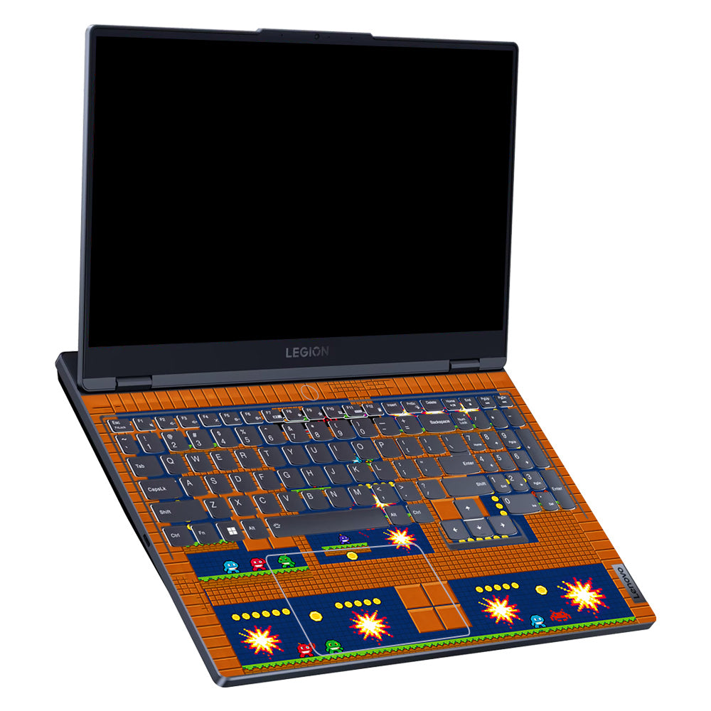 Pixelated Retro Arcade Lenovo Legion 5 15ARP8 3D Laptop Skin