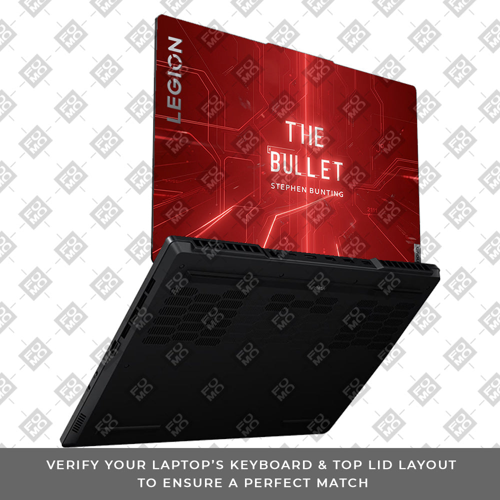The Bullet Lenovo Legion 5 15ARP8 3D Laptop Skin