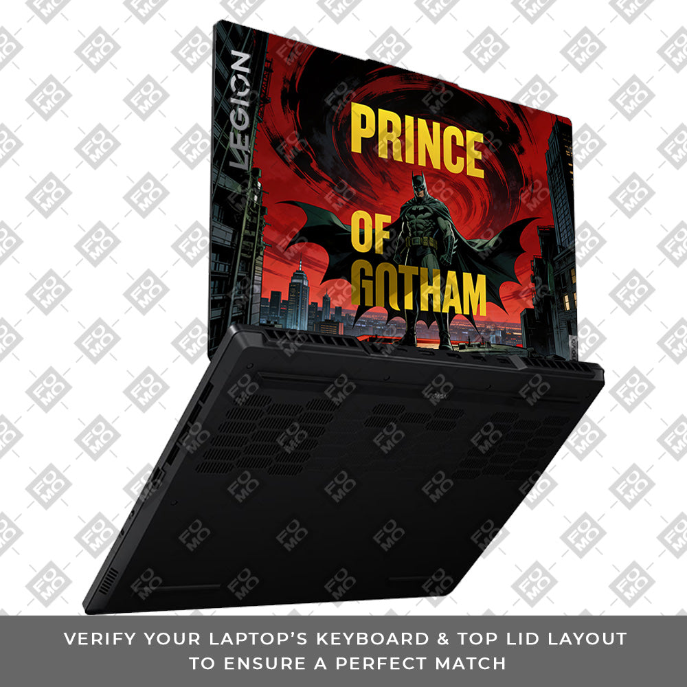 Prince of Gotham Lenovo Legion 5 15ARP8 3D Laptop Skin