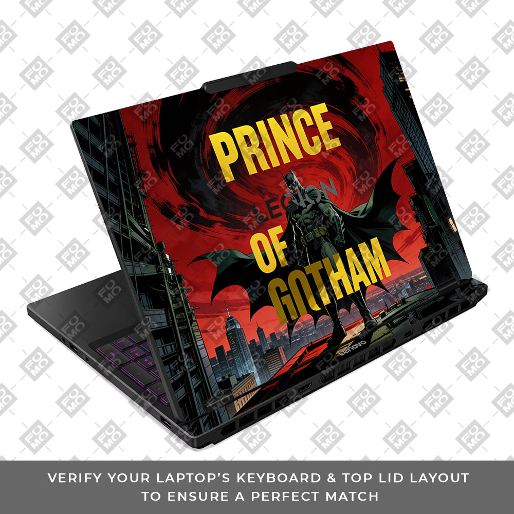 Prince of Gotham Lenovo Legion 5 15IRX10 3D Laptop Skin