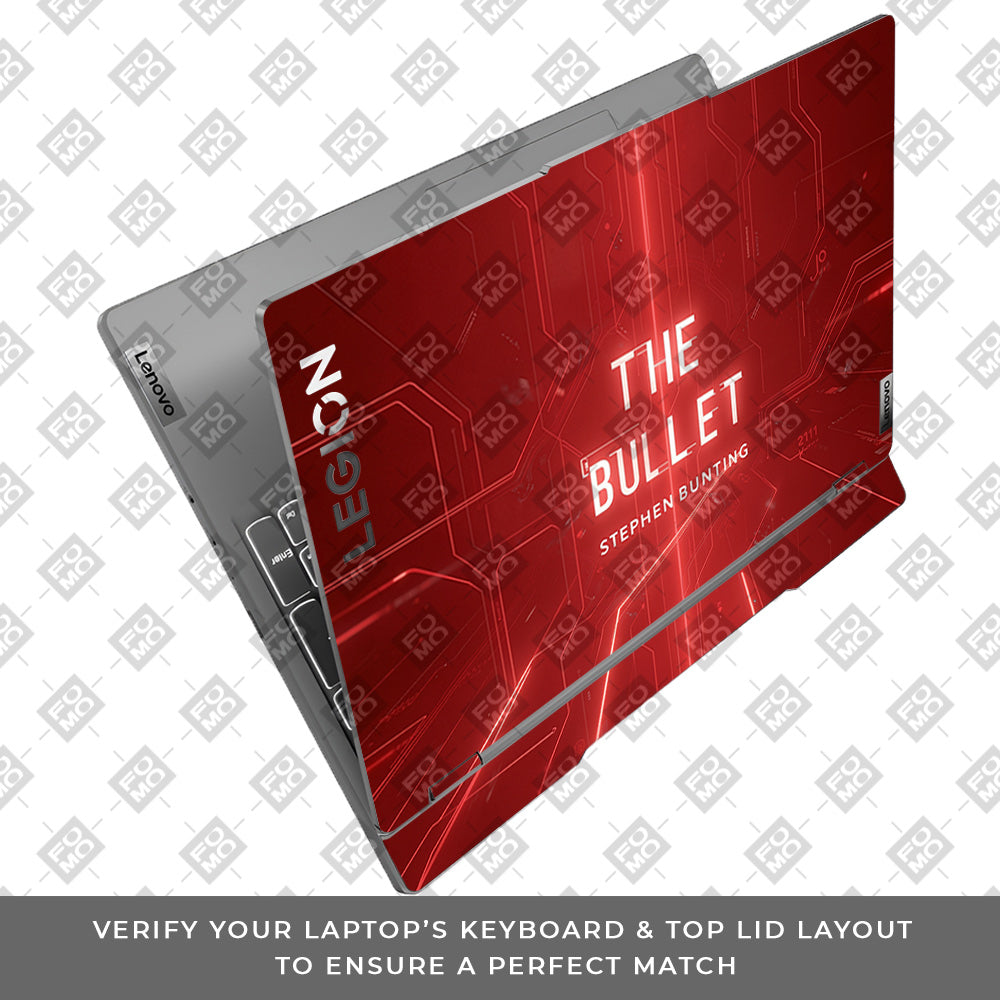 The Bullet Lenovo Legion 5 15IRX9 3D Laptop Skin