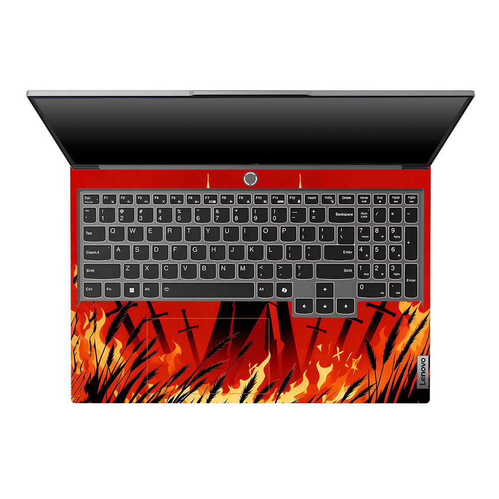 Knight of Flames Lenovo Legion 5 16IRX9 3D Laptop Skin