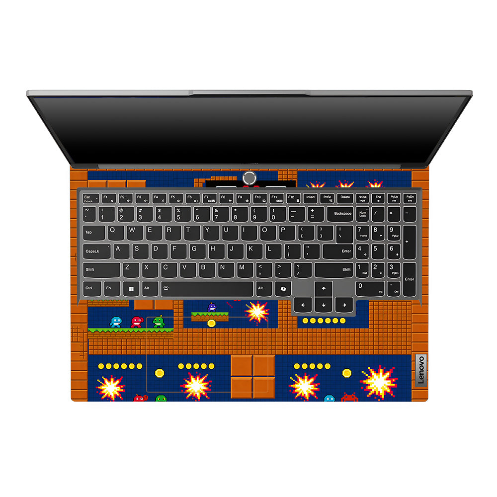 Pixelated Retro Arcade Lenovo Legion 5 16IRX9 3D Laptop Skin