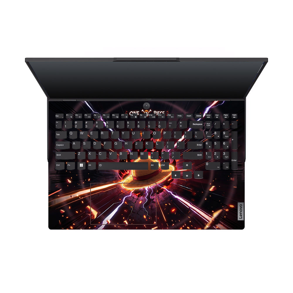 One Piece Fire Hat Lenovo Legion 5 Pro 16IRX8 and 16IRX9 3D Laptop Skin
