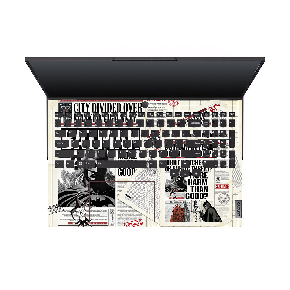 Batman Gotham’s Legacy Lenovo Legion 5 Pro 16IRX8 and 16IRX9 3D Laptop Skin