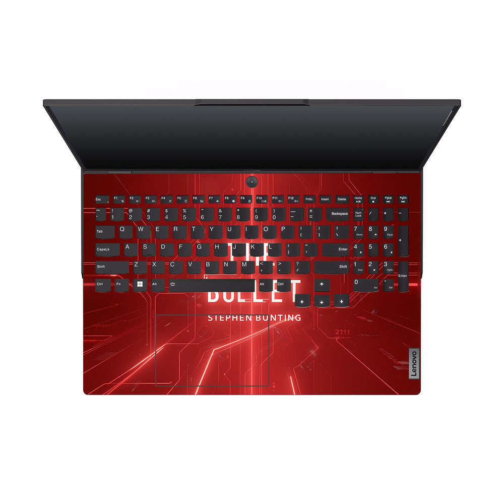 The Bullet Lenovo Legion 5 Pro 16IRX8 and 16IRX9 3D Laptop Skin