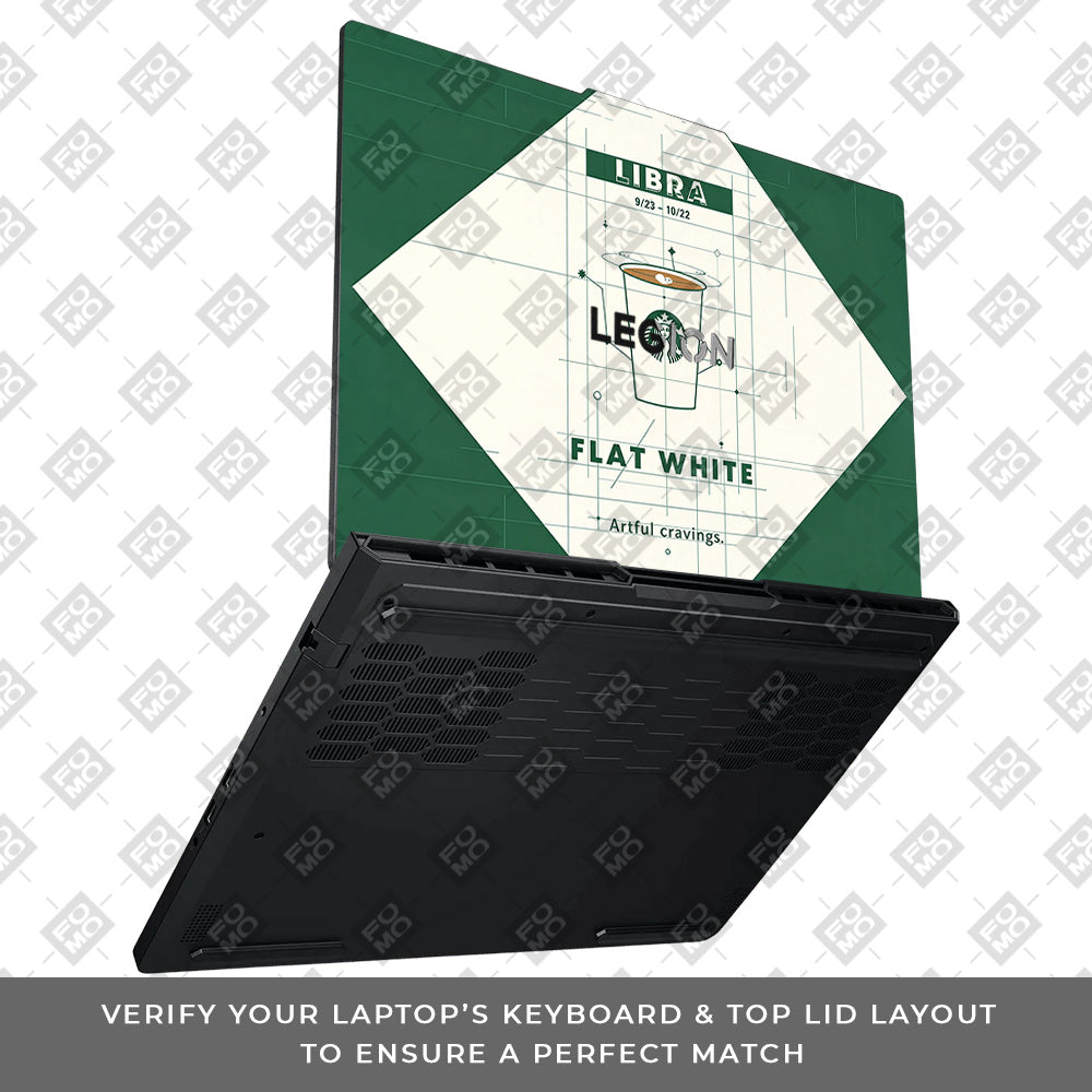 Libra Flat White Lenovo Legion Pro 5 16ADR10 3D Laptop Skin