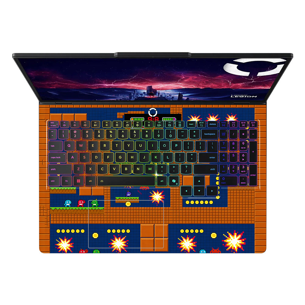 Pixelated Retro Arcade Lenovo Legion Pro 5 16ADR10 3D Laptop Skin