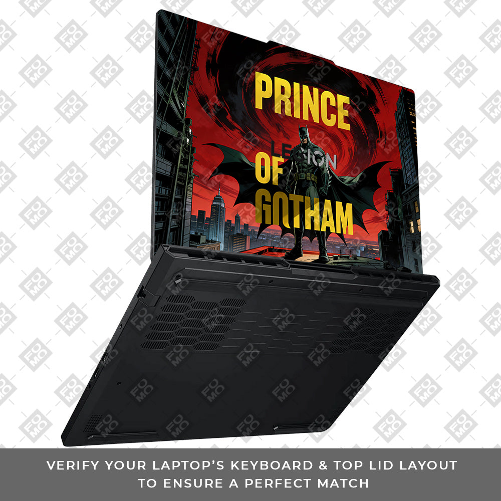 Prince of Gotham Lenovo Legion Pro 5 16ADR10 3D Laptop Skin
