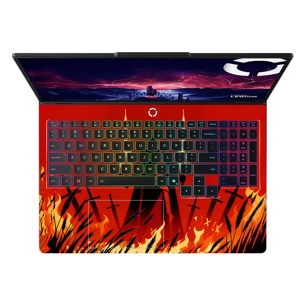 Knight of Flames Lenovo Legion Pro 5 16AFR10 3D Laptop Skin