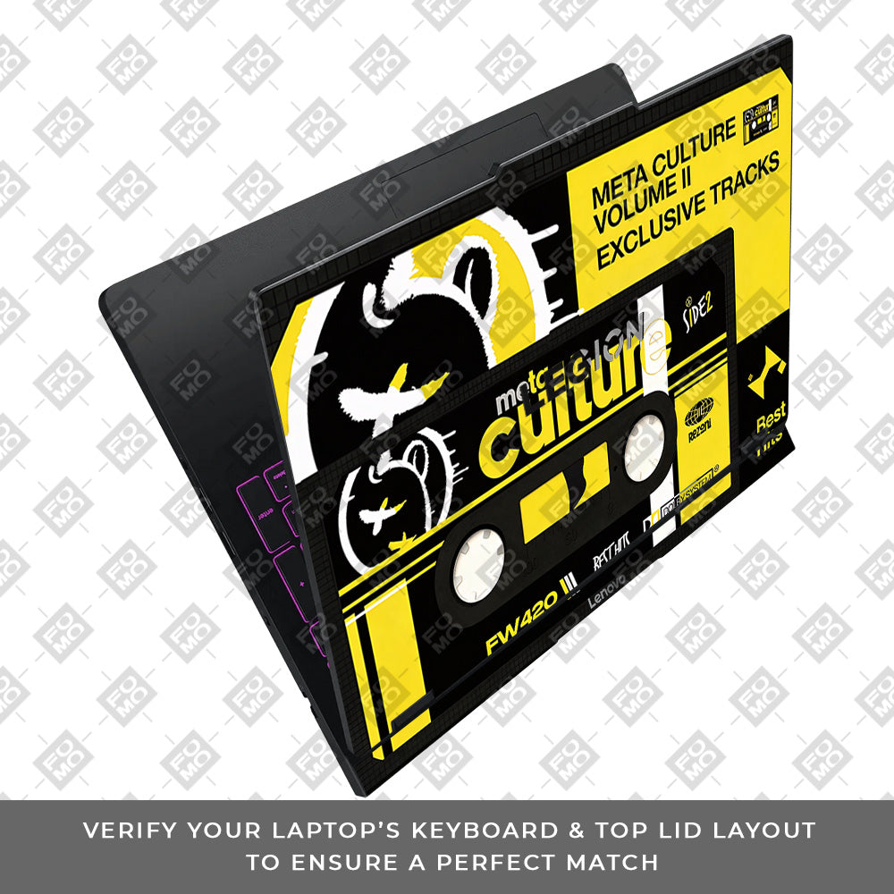 Meta Culture Lenovo Legion Pro 5 16IAX10 3D Laptop Skin
