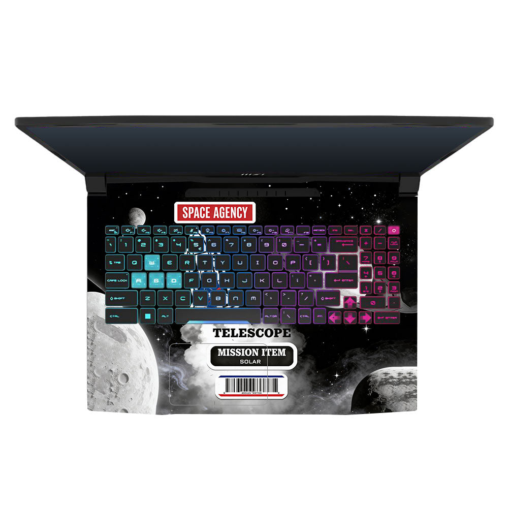 Space Mission NASA MSI Katana 15 B13V 3D Laptop Skin