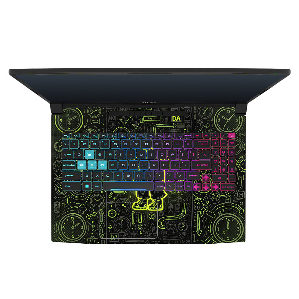 Watch Dog Alert MSI Katana 15 B13V 3D Laptop Skin
