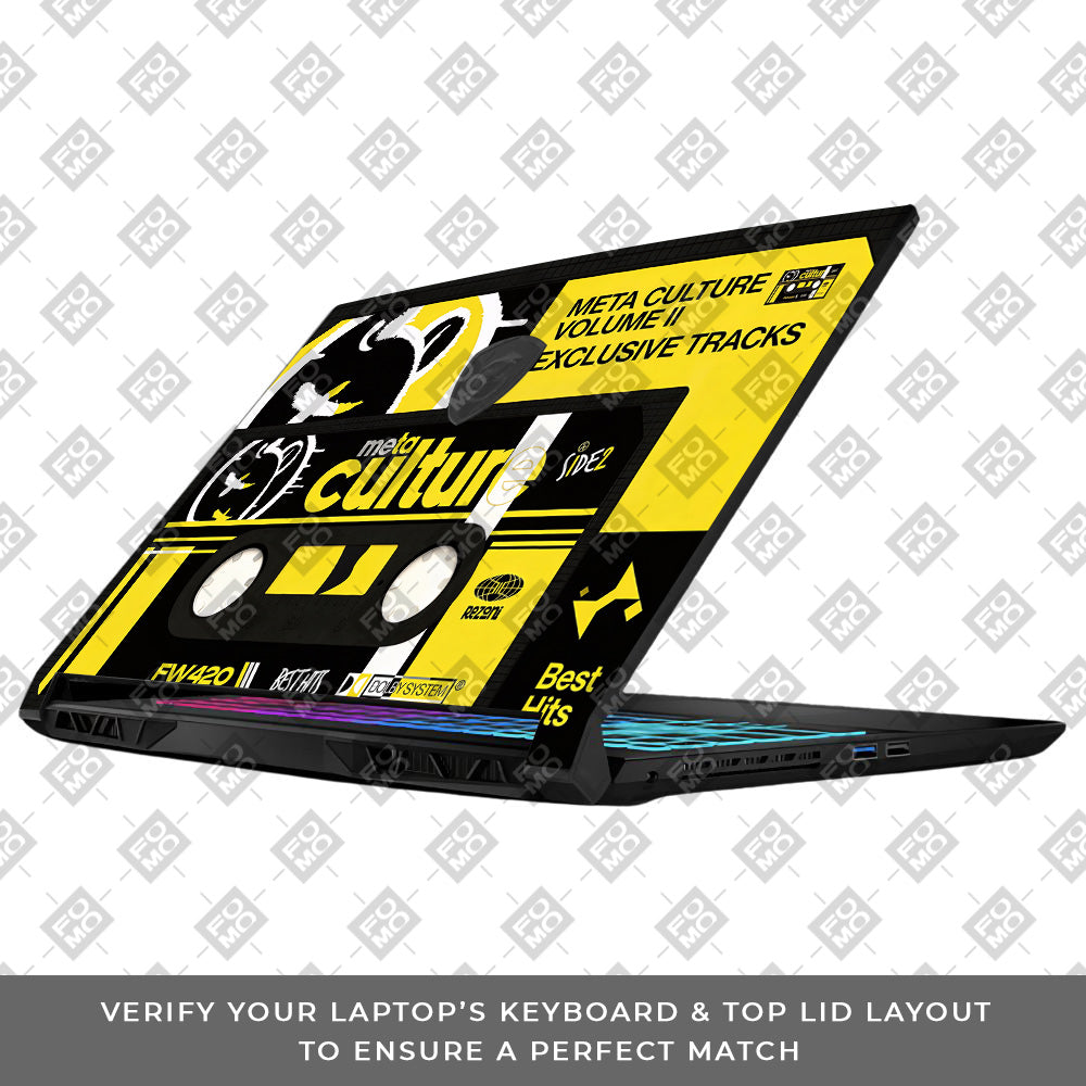Meta Culture MSI Katana 15 B13V 3D Laptop Skin