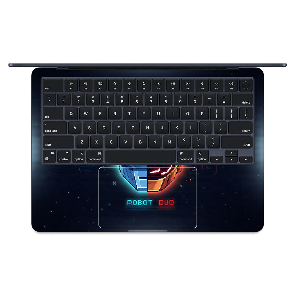 Robot Duo MacBook Air 13 M2 2022 3D Laptop Skin