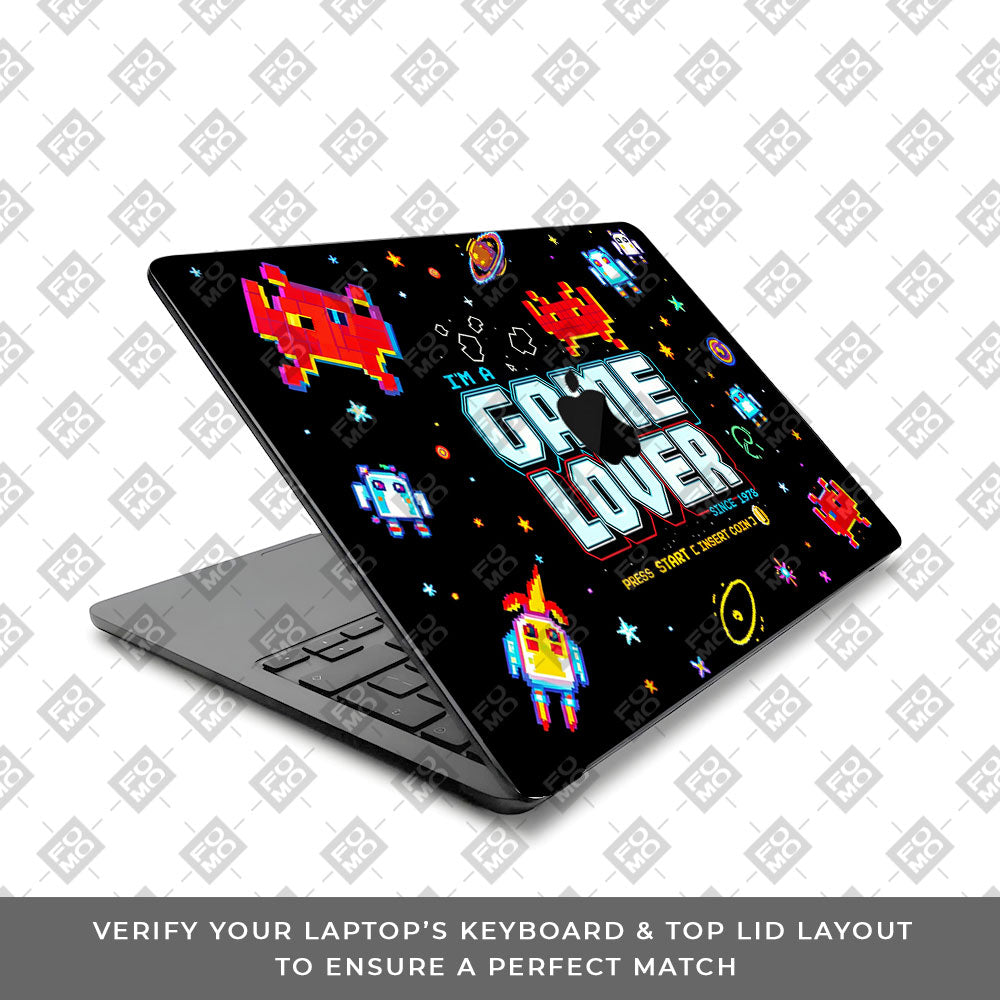 Gamer Lover MacBook Air 13 M4 2025 3D Laptop Skin
