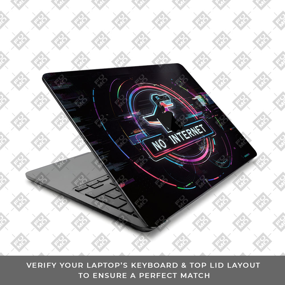 Dinosaur Connection MacBook Air 13 M4 2025 3D Laptop Skin