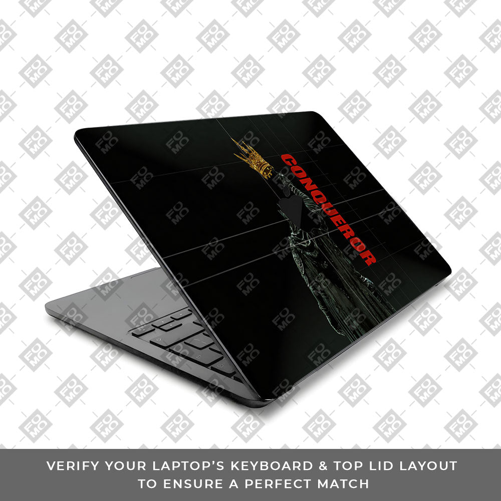 Crowned Conqueror MacBook Air 15 M2 2023 3D Laptop Skin