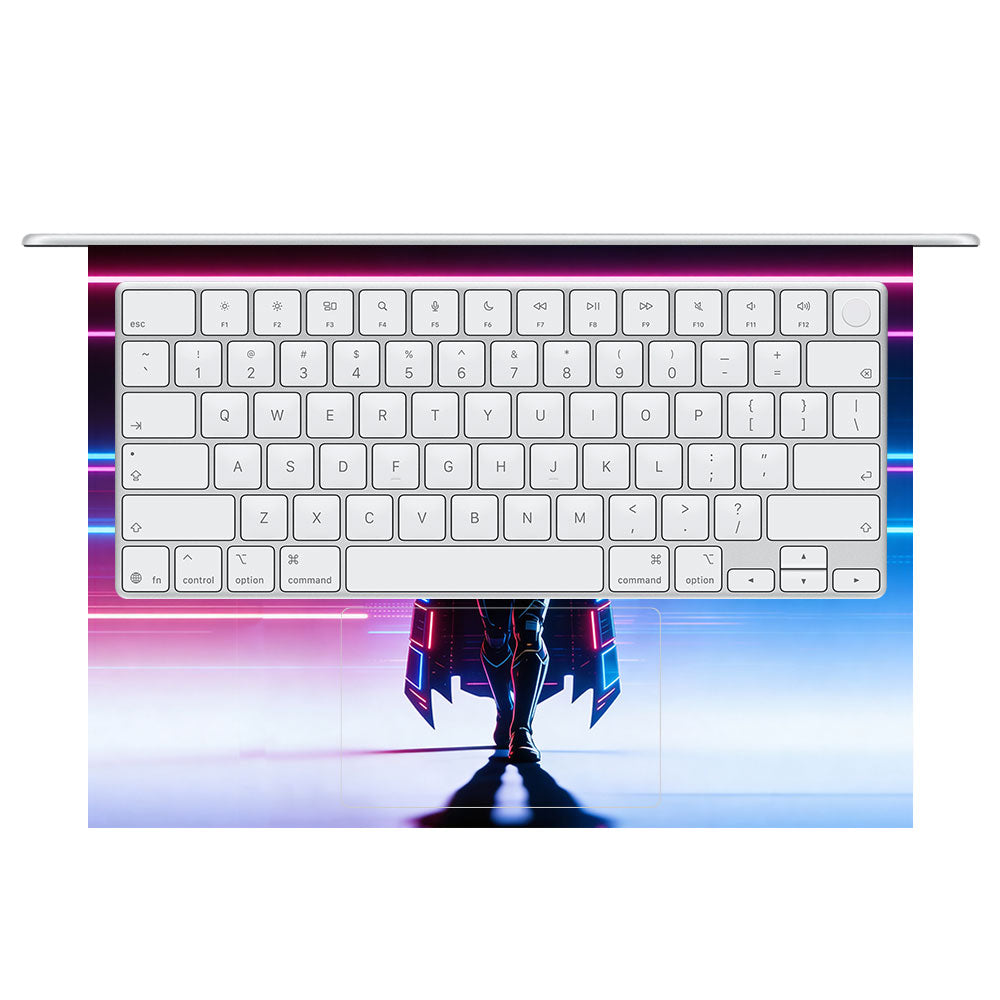 Superhero Neon Streaks MacBook Neo 13 3D Laptop Skin