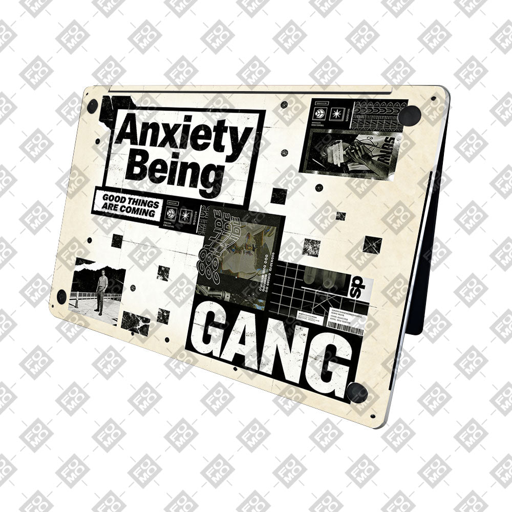 Anxiety Art MacBook Neo 3D Laptop Skin