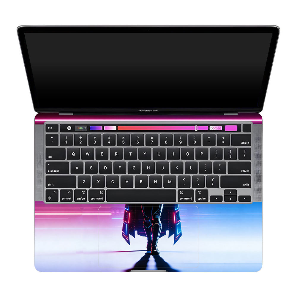 Superhero Neon Streaks MacBook Pro 13 Intel 2020 3D Laptop Skin