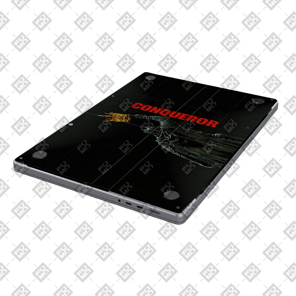 Crowned Conqueror MacBook Pro 13 M2 2022 3D Laptop Skin