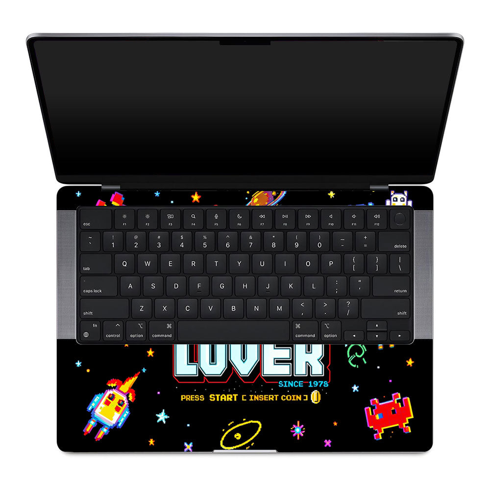 Gamer Lover MacBook Pro 14 M1, M2, M3, M4 2021-2024 3D Laptop Skin