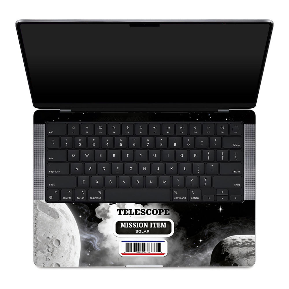 Space Mission NASA MacBook Pro 14 M1, M2, M3, M4 2021-2024 3D Laptop Skin