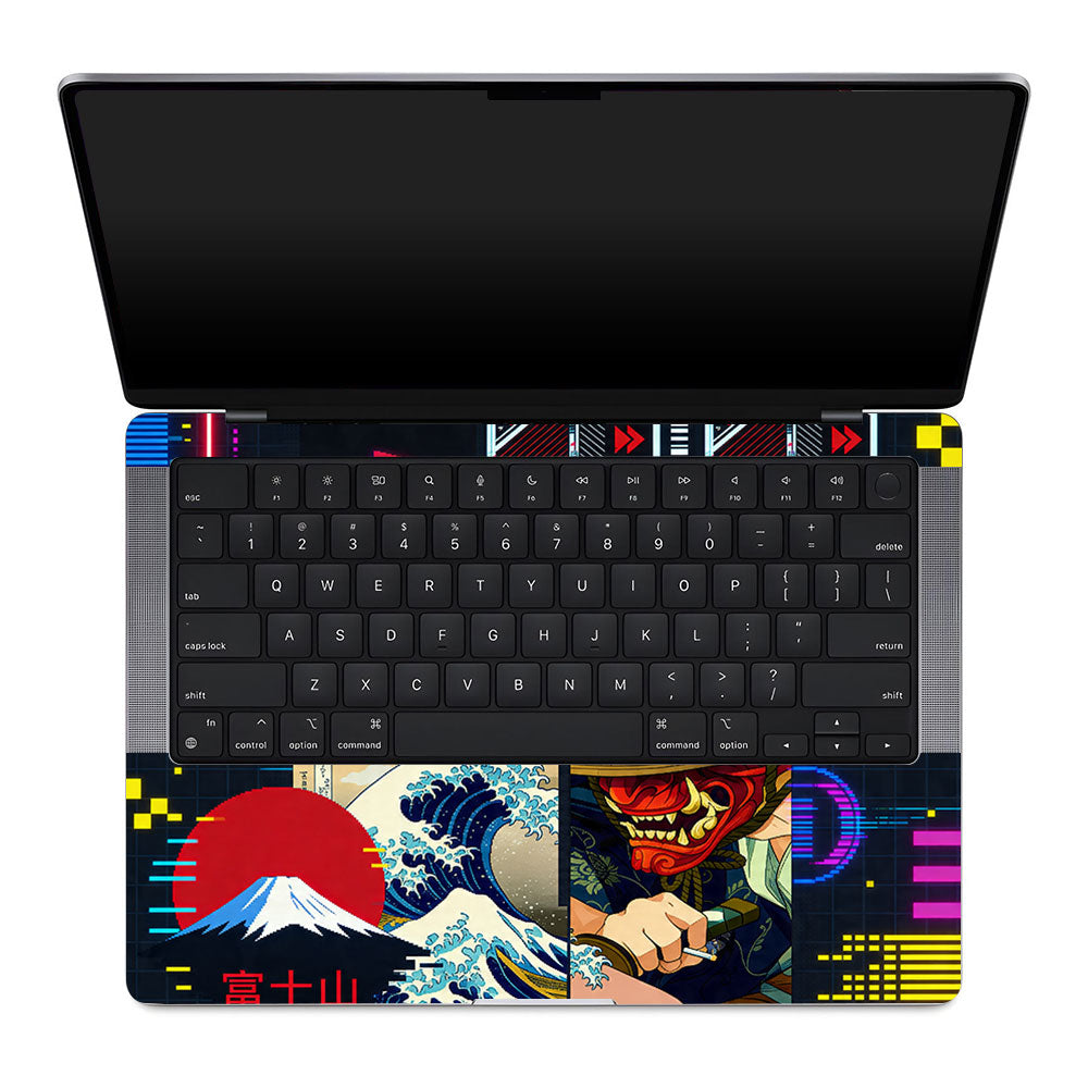 PlayStation Retro MacBook Pro 14 M1, M2, M3, M4 2021-2024 3D Laptop Skin
