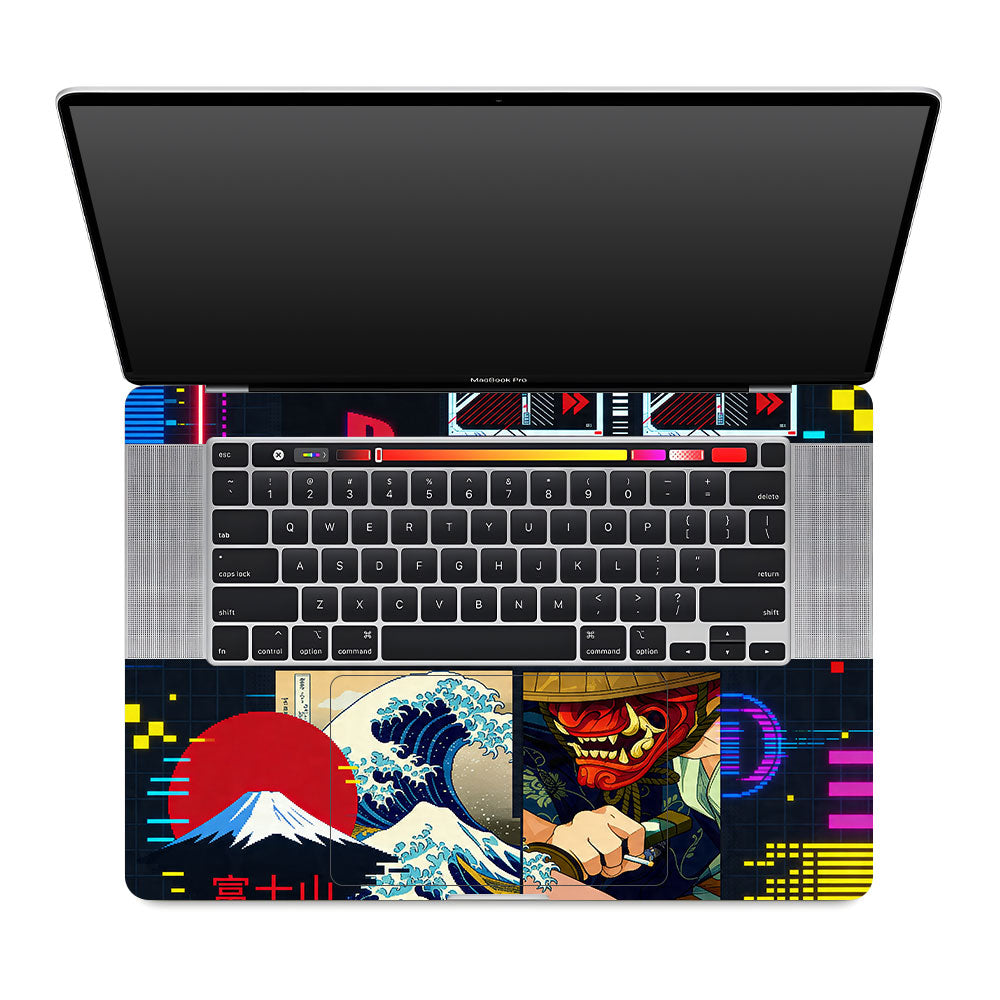 PlayStation Retro MacBook Pro 16 2019 3D Laptop Skin