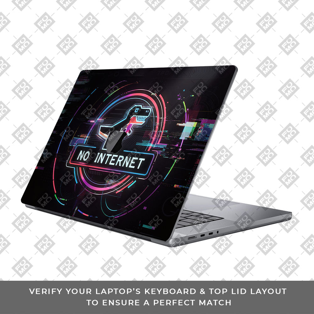 Dinosaur Connection MacBook Pro 16 M1, M2, M3, M4 2021-2024 3D Laptop Skin
