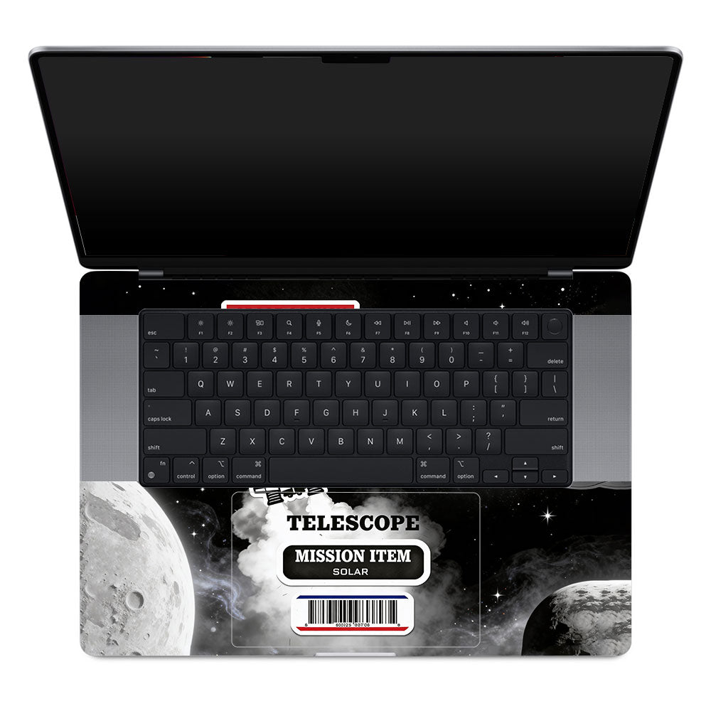 Space Mission NASA MacBook Pro 16 M1, M2, M3, M4 2021-2024 3D Laptop Skin