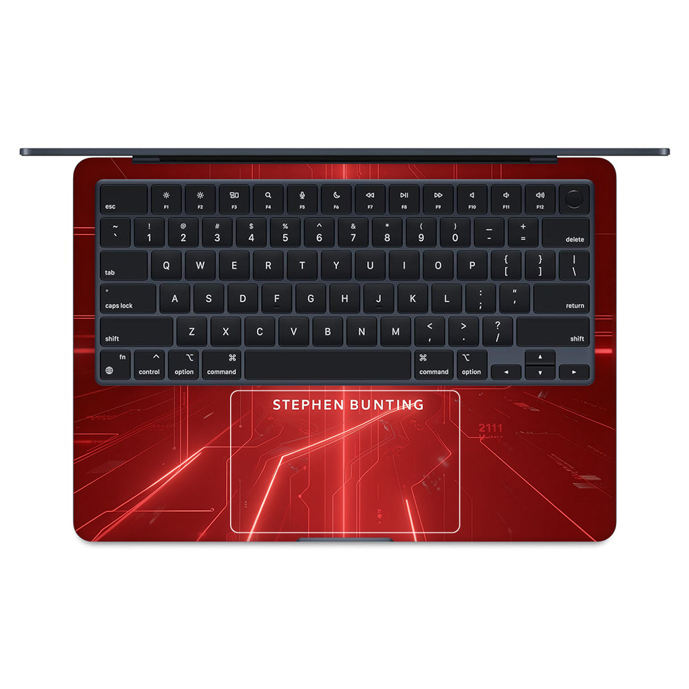 The Bullet MacBook Air 13 M4 2025 3D Laptop Skin
