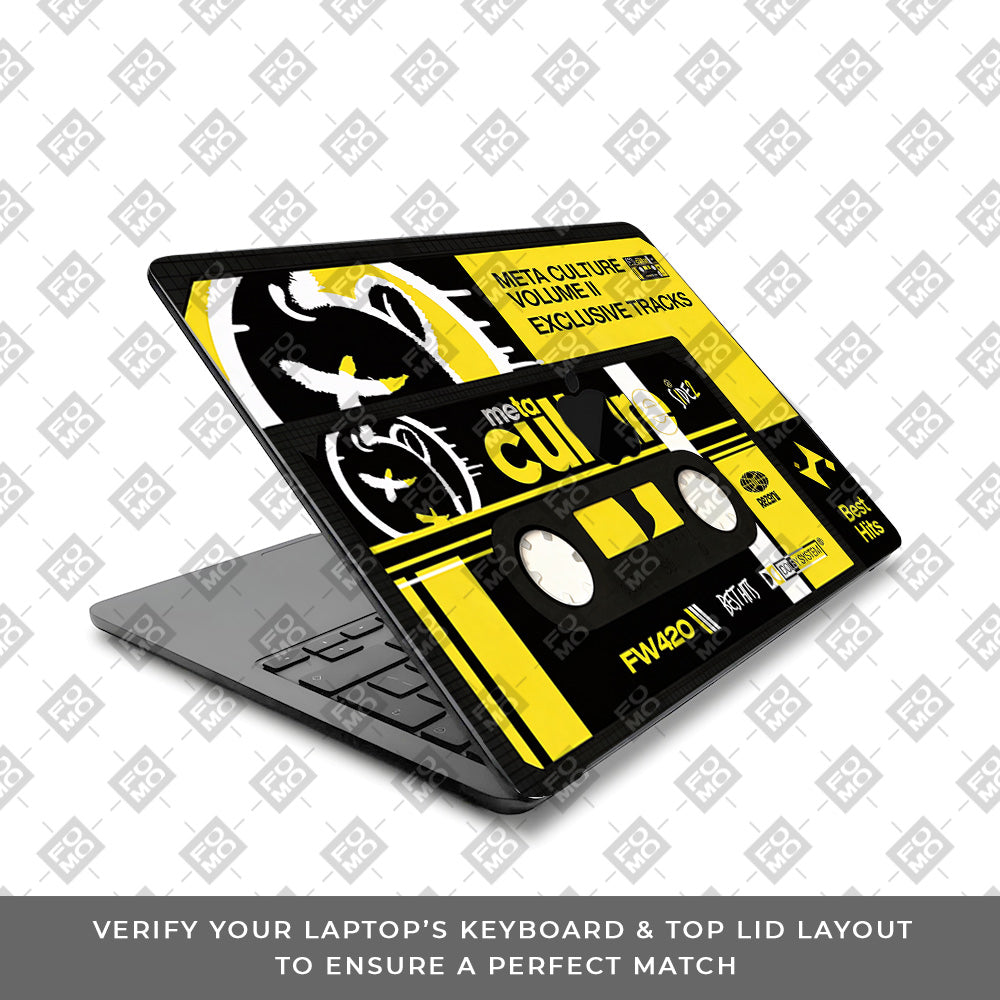 Meta Culture MacBook Air 15 M4 2025 3D Laptop Skin