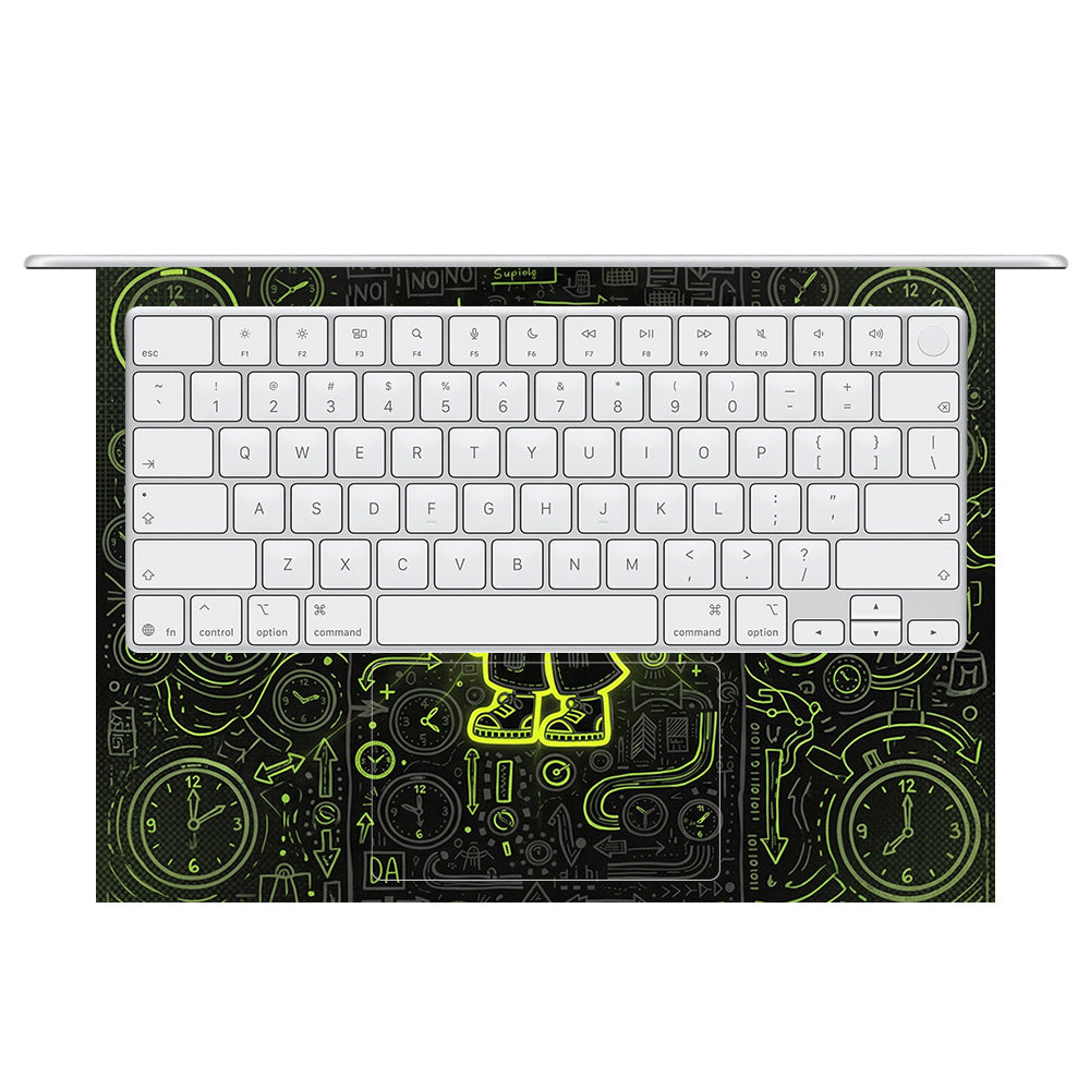 Watch Dog Alert MacBook Neo 13 3D Laptop Skin