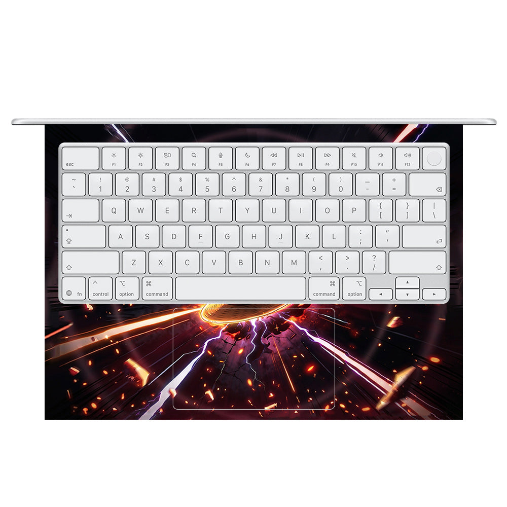 One Piece Fire Hat MacBook Neo 13 3D Laptop Skin