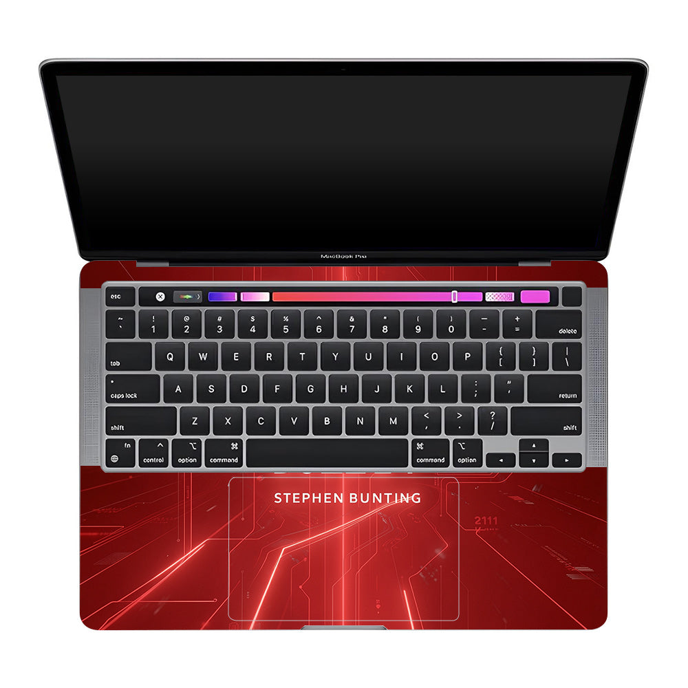 The Bullet MacBook Pro 13 Intel 2020 3D Laptop Skin