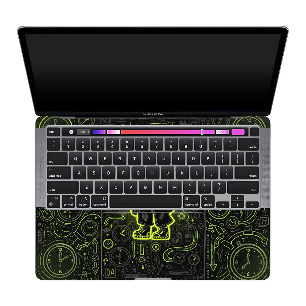 Watch Dog Alert MacBook Pro 13 M2 2022 3D Laptop Skin