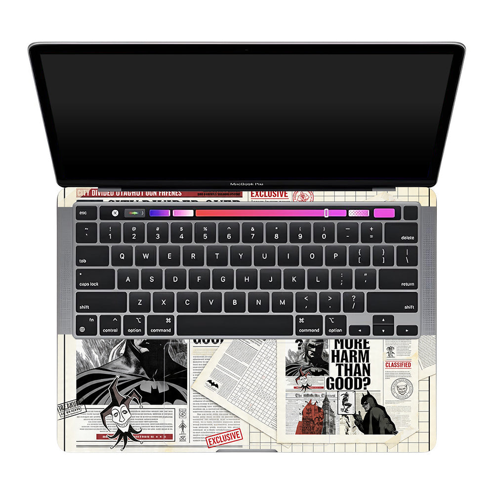 Batman Gotham’s Legacy MacBook Pro 13 M2 2022 3D Laptop Skin