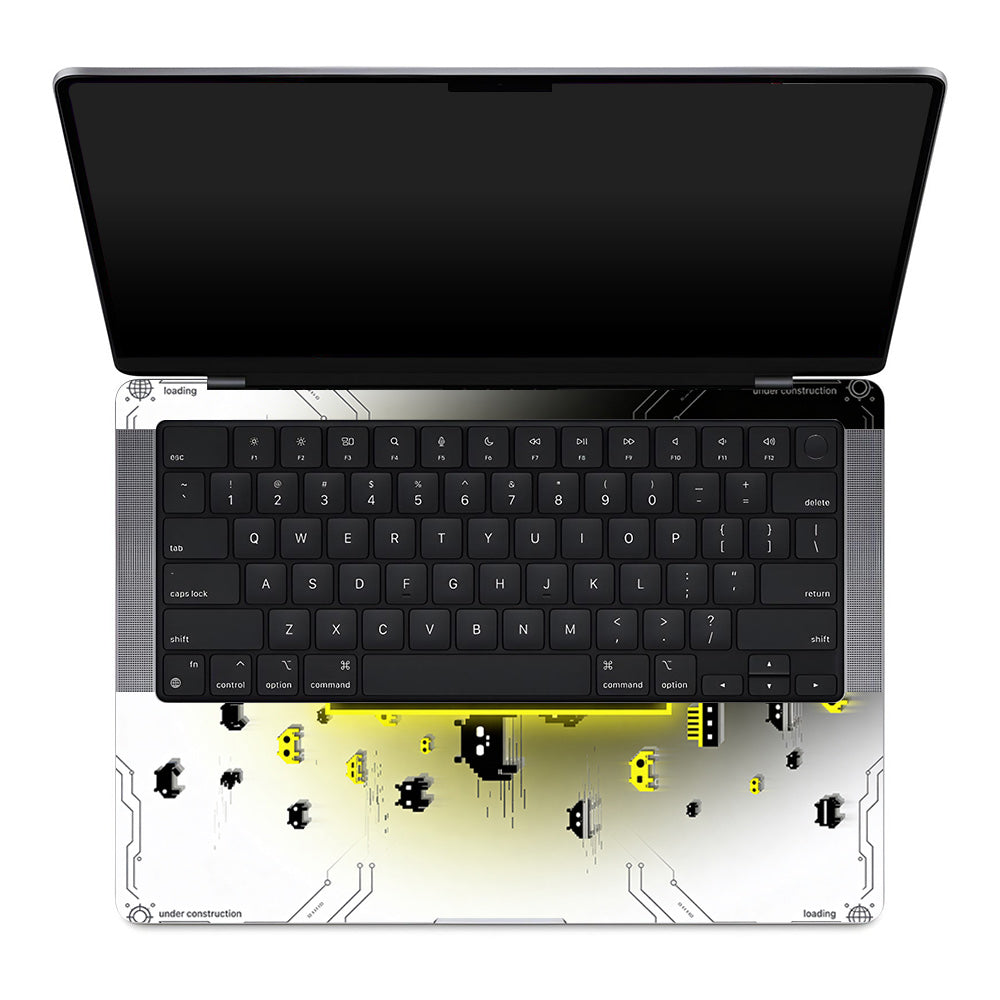 Testing Under Attack MacBook Pro 14 M1, M2, M3, M4 2021-2024 3D Laptop Skin