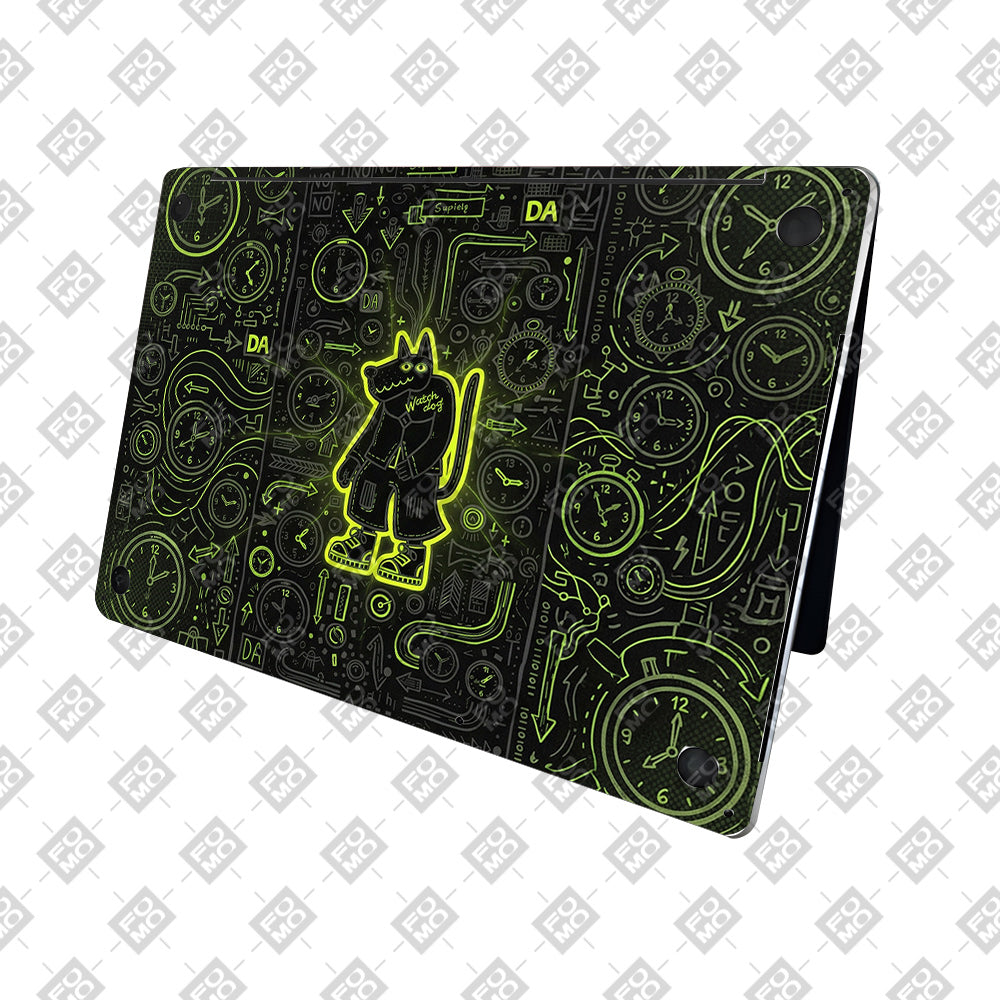 Watch Dog Alert MacBook Pro 16 2019 3D Laptop Skin