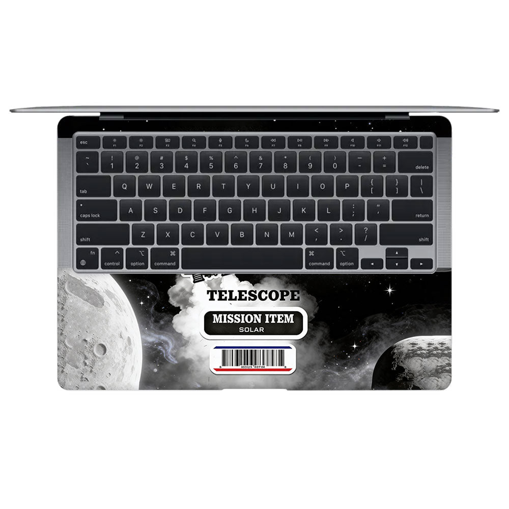 Space Mission NASA MacBook Air 13 Intel 2020 3D Laptop Skin